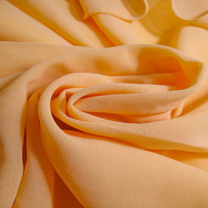 PLAIN GEORGETTE HIJAB - PEACH